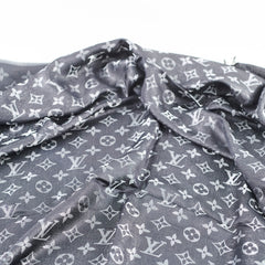 Louis Vuitton Shine Monogram Black Shawl