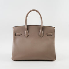 Hermes Birkin 30 Epsom Gris Tourterelle Stamp C