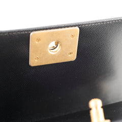 Chanel Boy Small Caviar Black Crossbody