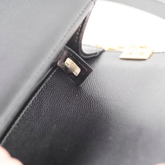 Chanel Boy Small Caviar Black Crossbody