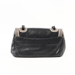 Chanel East West Mademoiselle Flap Black