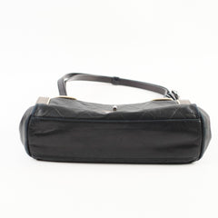 Chanel East West Mademoiselle Flap Black