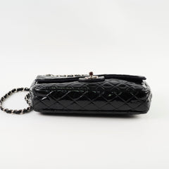 Chanel Seasonal Patent Flap Black
