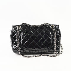 Chanel Seasonal Patent Flap Black