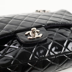 Chanel Seasonal Patent Flap Black