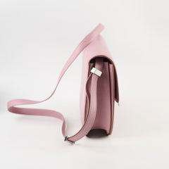 Celine Pink Medium Box Bag Grained Calfskin