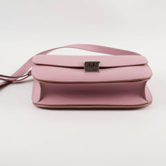 Celine Pink Medium Box Bag Grained Calfskin