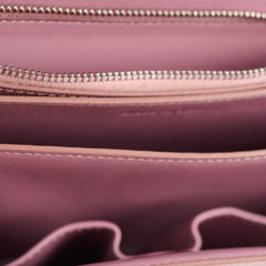 Celine Pink Medium Box Bag Grained Calfskin