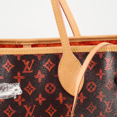 Louis Vuitton Catogram Grace Coddington Neverfull MM (with pouch)