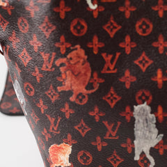 Louis Vuitton Catogram Grace Coddington Neverfull MM (with pouch)