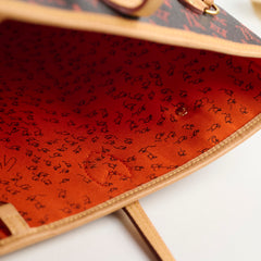 Louis Vuitton Catogram Grace Coddington Neverfull MM (with pouch)