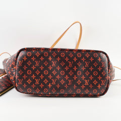 Louis Vuitton Catogram Grace Coddington Neverfull MM (with pouch)