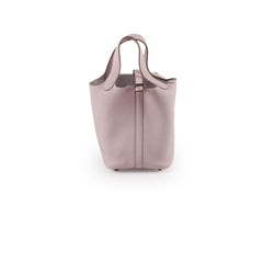 Hermes Picotin 18 Mauve Pale Clemence - Stamp W 2025