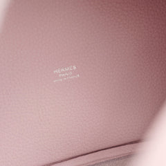 Hermes Picotin 18 Mauve Pale Clemence - Stamp W 2025