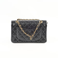 Chanel Small Classic Flap Black Caviar GHW 2024 (microchip)