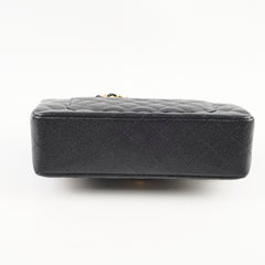 Chanel Small Classic Flap Black Caviar GHW 2024 (microchip)