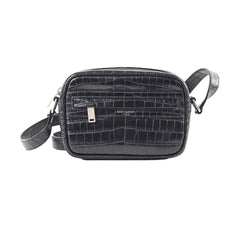 Saint Laurent Mini Corc Embossed Black Crossbody