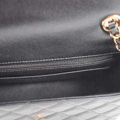 Chanel Mini Rectangular Lambskin Black - Rose Gold HW (Microchipped)
