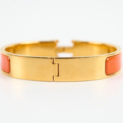 Hermes Clic H Orange Bracelet
