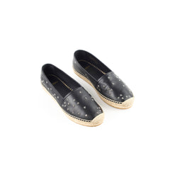 Saint Laurent Star Stud Black Espadrilles Size 37