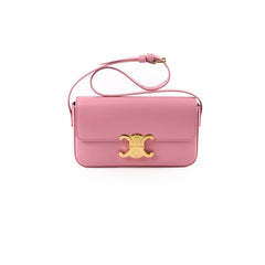 Celine Triomphe Pink Shoulder Bag