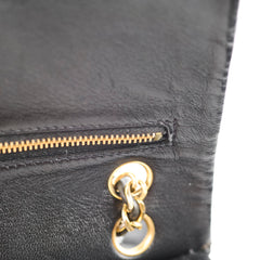 Chanel Vintage Flap Bag Early 80's 24K Gold Plated