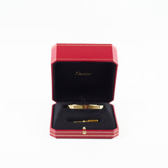 Cartier Classic Model Love Bracelet Yellow Gold Size 19