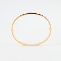 Cartier Classic Model Love Bracelet Yellow Gold Size 19