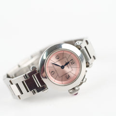 Cartier Miss Pasha 27mm Stainless Steel Quartz Watch