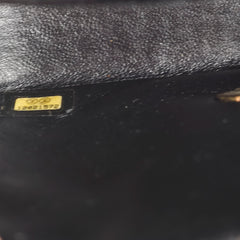 Chanel Caviar Mini Square 24k Gold Black - Series 12