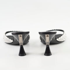 Gucci Crystal Black Heels Size 37