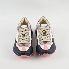 Gucci Sneakers Size 37 Navy/Pink