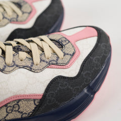 Gucci Sneakers Size 37 Navy/Pink