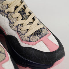 Gucci Sneakers Size 37 Navy/Pink