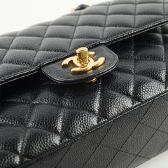 Chanel Classic Flap M/L Caviar Black