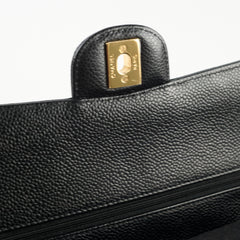 Chanel Classic Flap M/L Caviar Black