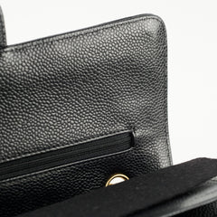 Chanel Classic Flap M/L Caviar Black