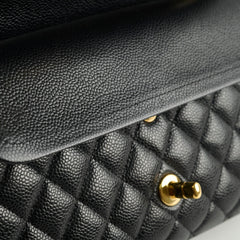 Chanel Classic Flap M/L Caviar Black