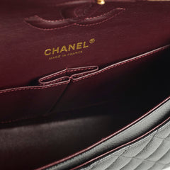 Chanel Classic Flap M/L Caviar Black