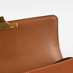 Celine Triomphe Shoulder Bag in Natural Calfskin