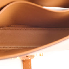 Celine Triomphe Shoulder Bag in Natural Calfskin