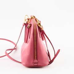 Prada Small Promenade Pink Top Handle Bag