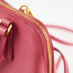 Prada Small Promenade Pink Top Handle Bag