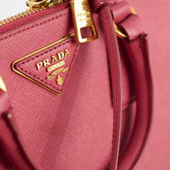 Prada Small Promenade Pink Top Handle Bag