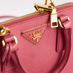 Prada Small Promenade Pink Top Handle Bag