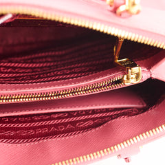 Prada Small Promenade Pink Top Handle Bag