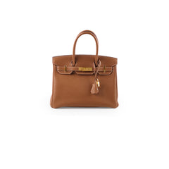 Hermes Birkin 30 Gold GHW C Stamp