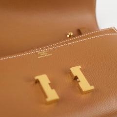 Hermes Constance To Go Epsom Gold - Stamp Z