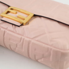 Fendi Baguette Medium Leather Baby Pink