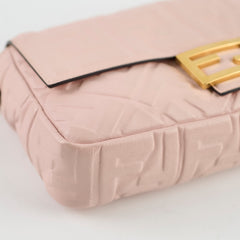 Fendi Baguette Medium Leather Baby Pink